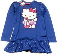 Nové - Modrá tunika s Hello Kitty zn. Sanrio