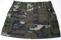 Army plátěná sukýnka vel. 13 let