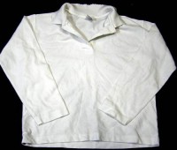 Bílé triko s límečkem vel. 11-12 let