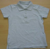 Světlemodré tričko s límečkem vel. 13 let