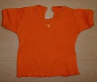 Oranžové tričko zn. Mothercare