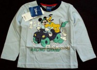 Nové - Světlemodré triko s Mickeym zn. Disney