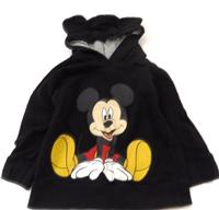 Černá mikinka s Mickeym a kapucí zn. Disney+George