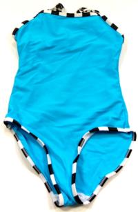 Modré plavky s kostičkami zn. Y.d