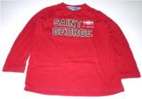 Červené triko s nápisem zn. St. George