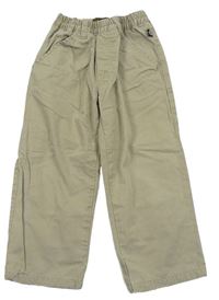 Béžové plátěné podšité kalhoty zn. Timberland