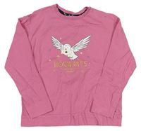 Růžové triko se sovou Harry Potter zn. M&S
