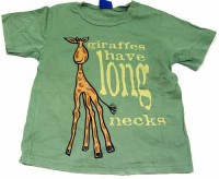 Zelené tričko se žirafou zn. Cherokee