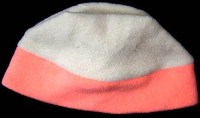 Růžová fleecová čepička