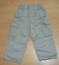Béžové riflové kalhoty