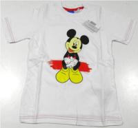 Outlet - Bílé tričko s Mickeym zn. Disney