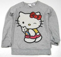 Šedé triko s Hello Kitty zn.H&M