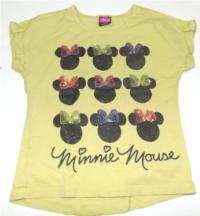 Zelené tričko s Minnie zn. George + Disney