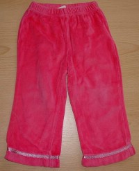 Růžové sametové kalhoty zn. Morris Mouse