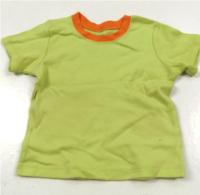 Limetkovo-oranžové tričko zn. George