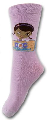 Nové - Lila ponožky s Doc McStuffins zn. Disney vel.13-16