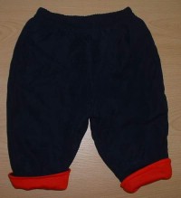 Tmavomodré šusťákové zateplené kalhoty zn. Ladybird