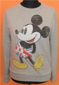 Dámská šedá mikina s Mickeym zn. Disney 