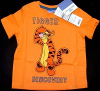 Outlet - Oranžové tričko s Tygříkem zn. Disney
