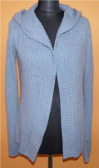 Dámský šedý svetr s kapucí zn. Dorothy Perkins