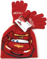 Nové - 2set - Červená čepička+rukavičky s Cars zn. Disney