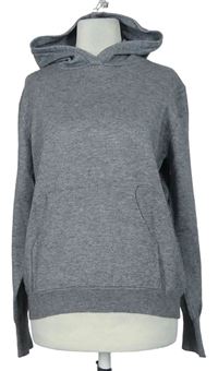 Dámský šedý svetr s kapucí zn. Primark 