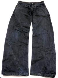 Tmavomodré riflové kalhoty zn. Debenhams vel.164