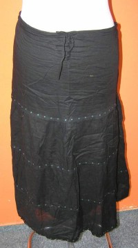 Dámská černá sukně s flitry zn. Kushi