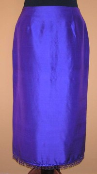 Dámská fialová dlouhá sukně vel. 38 - nová