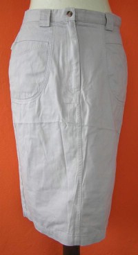 Dámská béžová riflová sukně vel. 40