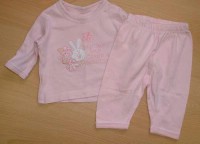 Růžové pyžamo se zajíčkem zn. Mothercare