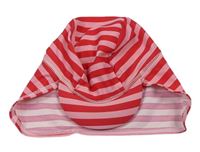Červeno-růžová pruhovaná UV kšiltovka zn. Miniclub