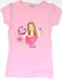 Outlet - Růžové tričko s Barbie zn. Cherokee