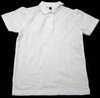 Bílé tričko s límečkem vel. 10 let