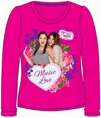 Nové - Růžové triko s Violettou zn. Disney 
