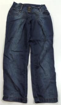 Modré riflové lehké chino kalhoty zn. Cherokee