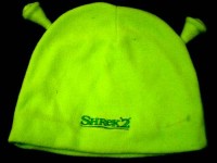 Zelená fleecová čepička Shrek 2
