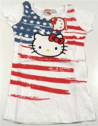 Outlet - Bílé tričko s Kitty zn. Sanrio vel. 14/15 let