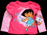Outlet - růžové triko s Dorou