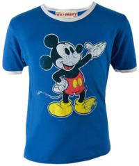 Outlet - Modro-bílé tričko s Mickeym zn. Disney 