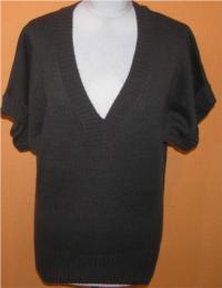 Dámský hnědý svetr vel. XL
