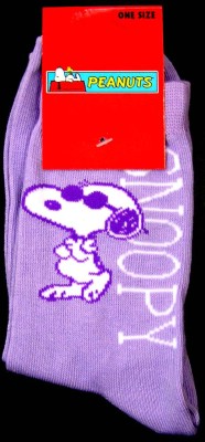 Outlet - Fialové ponožky se Snoopym vel. 37-39