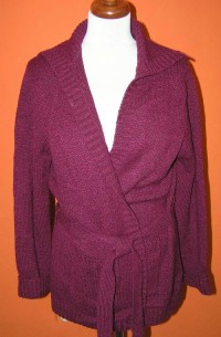 Dámský fialový svetr