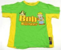 Zeleno-žluté tričko s Bořkem zn. Mothercare