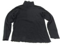 Černé triko s rolákem zn. St. Bernard 