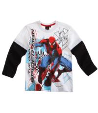 Nové - Bílo-černé triko se Spidermanem zn. Marvel