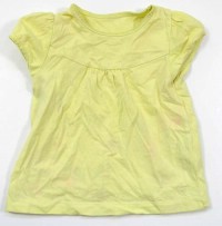 Žluté tričko zn. Mothercare