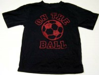 Tmavomodré tričko s míčem zn. Rebel