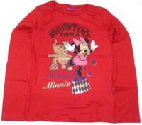 Outlet - Červené triko s Minnie zn. Disney