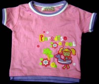 Růžové tričko s holčičkou zn. Early Days